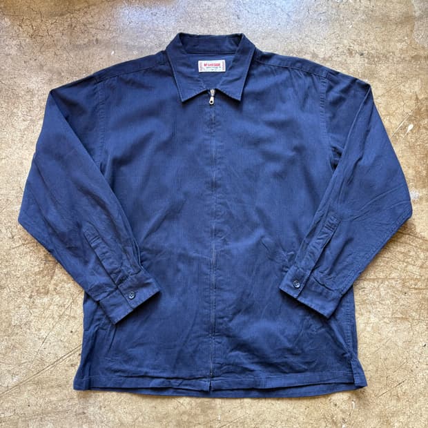 Mcgregor 코듀로이 미니멀 집업 재킷