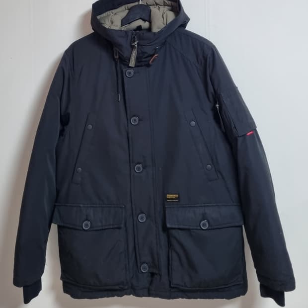 M ) 커버낫 블랙 구스다운 패딩