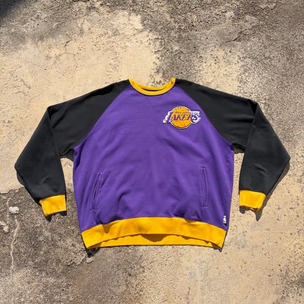 NBA 뉴에라 로스앤젤레스 빈티지 스웻셔츠 3XL