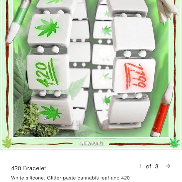 bazo1199 420 Bracelet 판매합니다