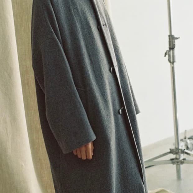 요코사카모토 카스리 오버코트