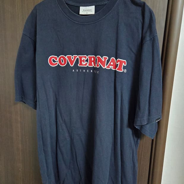 커버낫 로고 반팔