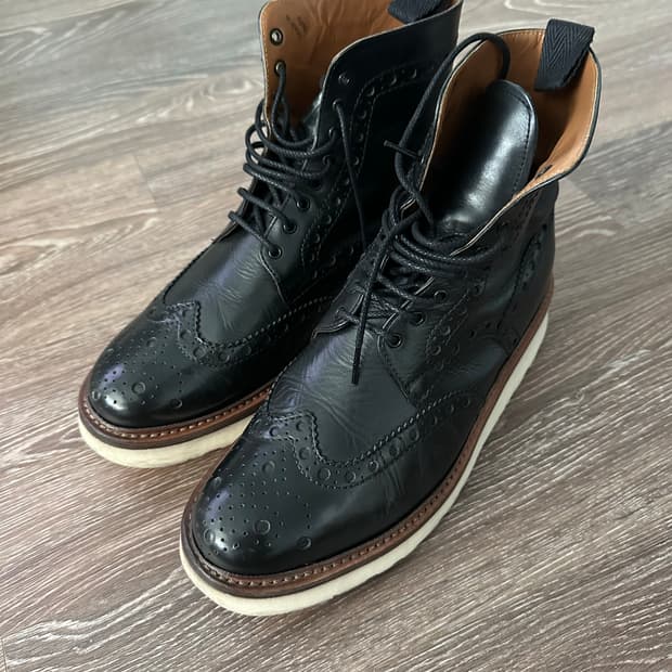 Grenson Fred uk7.5/41.5 블랙 부츠