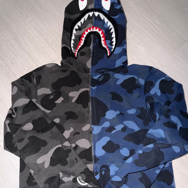 베이프 세파레이트 카모 흑청