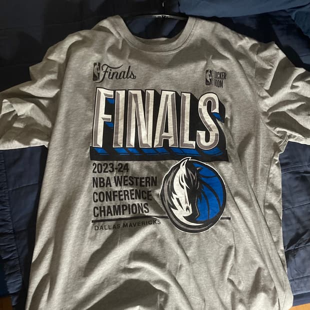 NBA 댈러스 매버릭스 파이널 우승기념 반팔 티셔츠