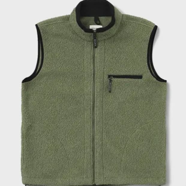 카키스 쉐르파 집업 베스트