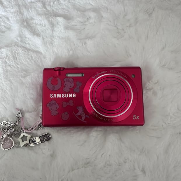 삼성 미러팝 mv800 레드 한효주디카