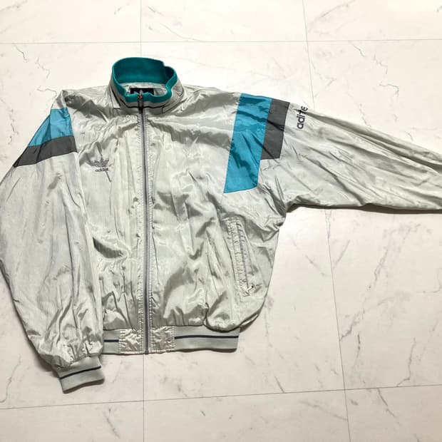 90s 아디다스 파이어버드 오버핏 바람막이 110~