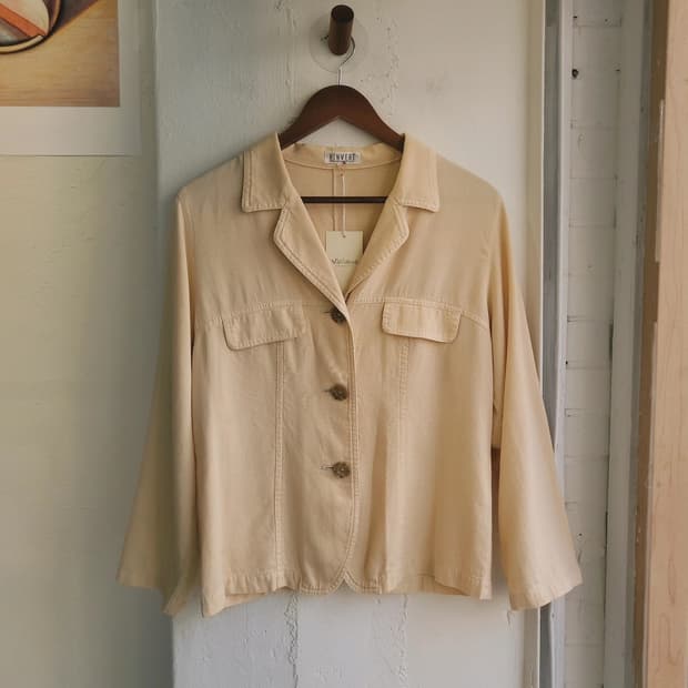 Vinvert 레이온 미니멀 자켓