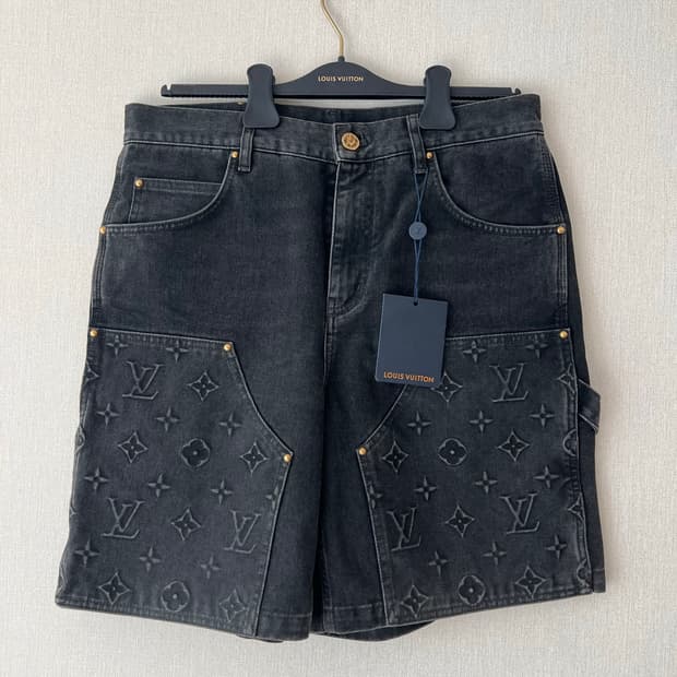 [31] 루이비통 카펜터 워크웨어 쇼츠 블랙