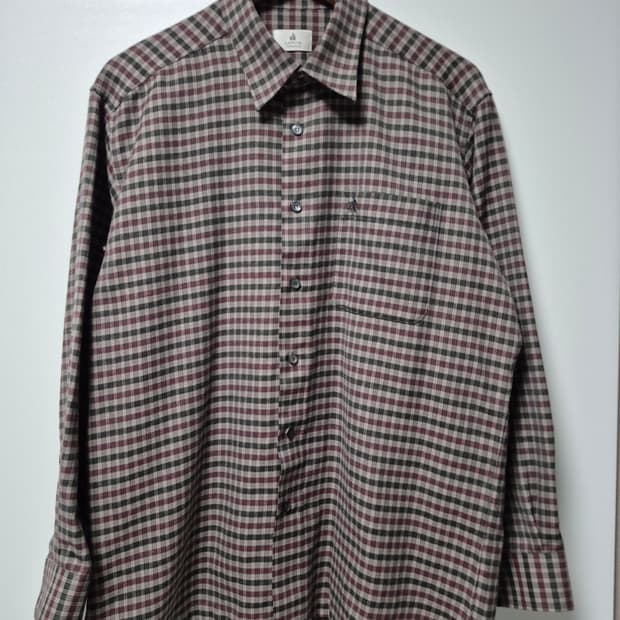 랑방 올드스쿨 체크무늬 셔츠 남성 105사이즈