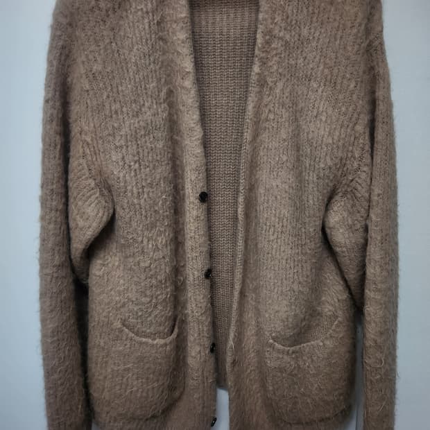 올드조 old joe 알파카 가디건