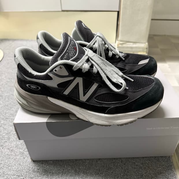 뉴발란스 990v6 블랙그레이255