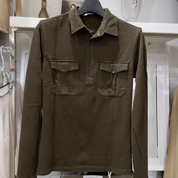 폴로랄프로렌(블랙라벨)/딥카키 카라티(M)