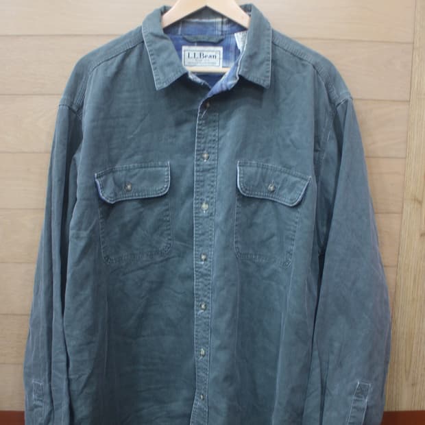 엘엘빈 usa Flannel Lined Shirt  xl