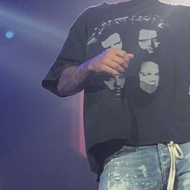 1991 og Metallica eu Tour Band tee,메탈리카