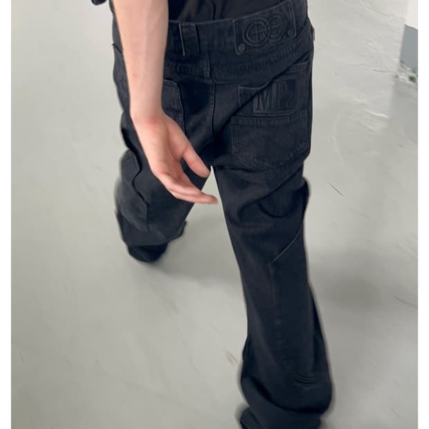 (L)플라스틱 프로덕트 카프팬츠