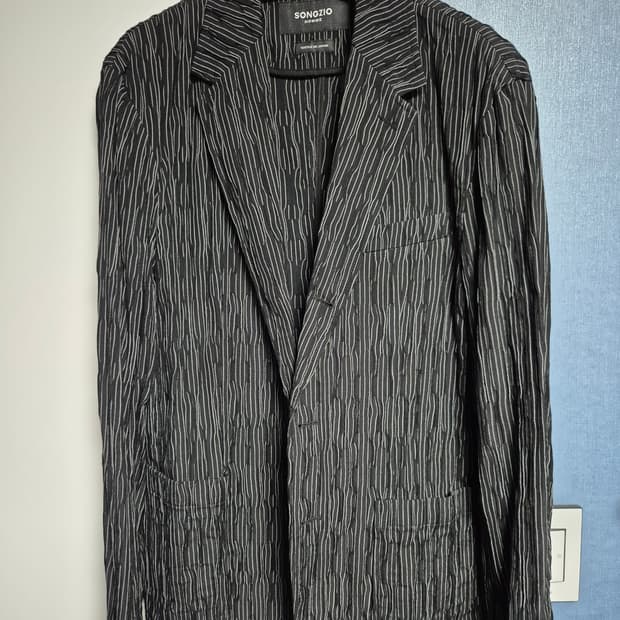 송지오옴므 /플리츠 자켓 /50