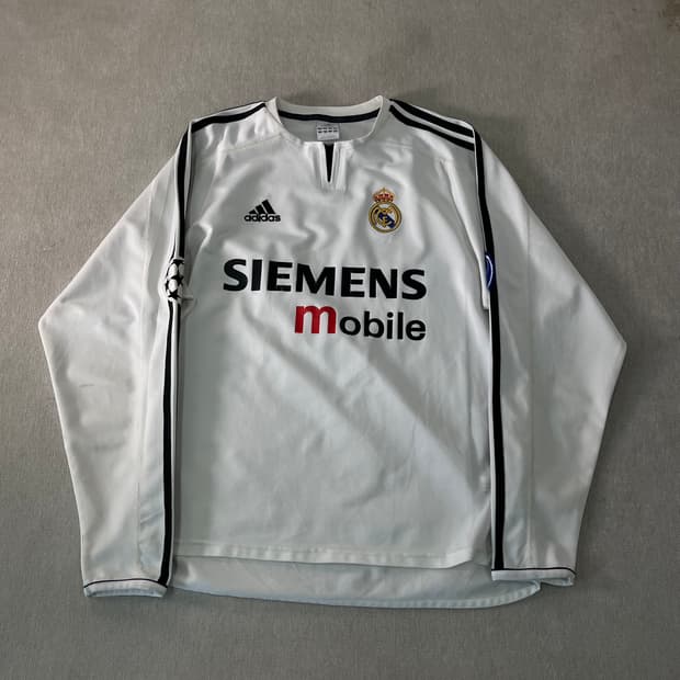 100 아디다스 레알마드리드 03-04 긴팔 유니폼