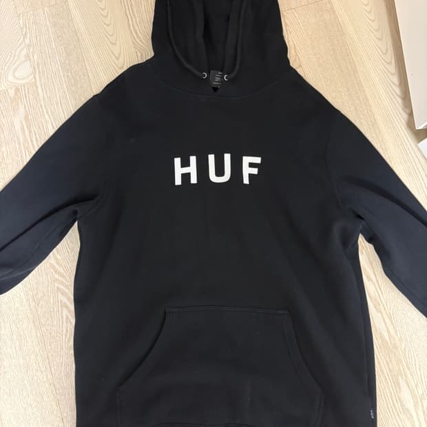 허프 HUF 후드티 블랙 XL