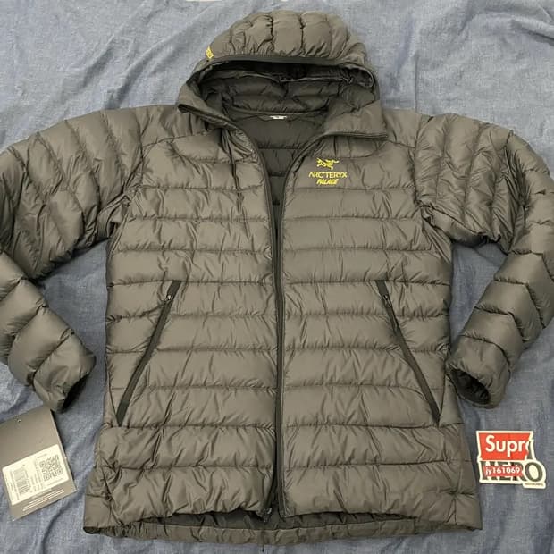 M 아크테릭스 x 팔라스 세륨 LT 후디 패딩 자켓