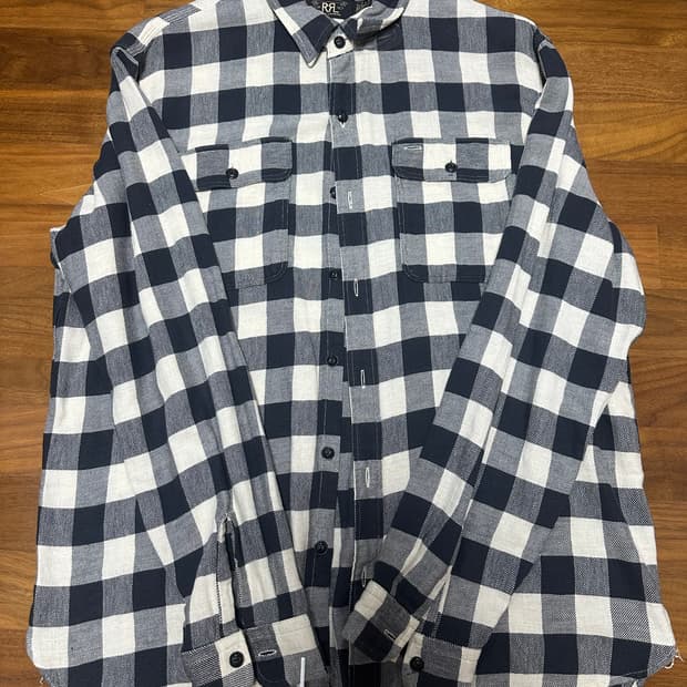 RRL 버팔로 체크 셔츠 XL