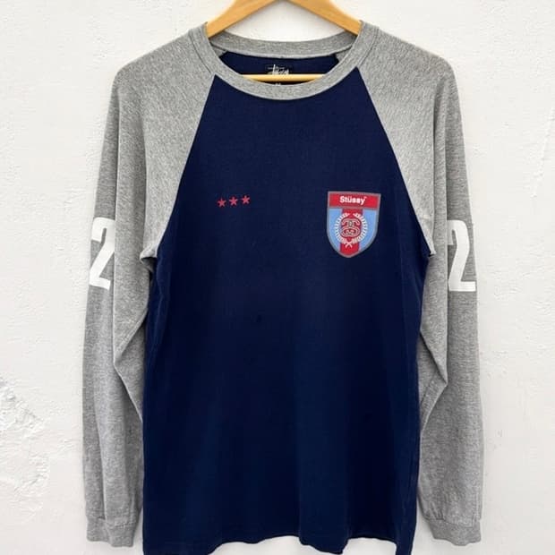 스투시 프린팅 롱슬리브