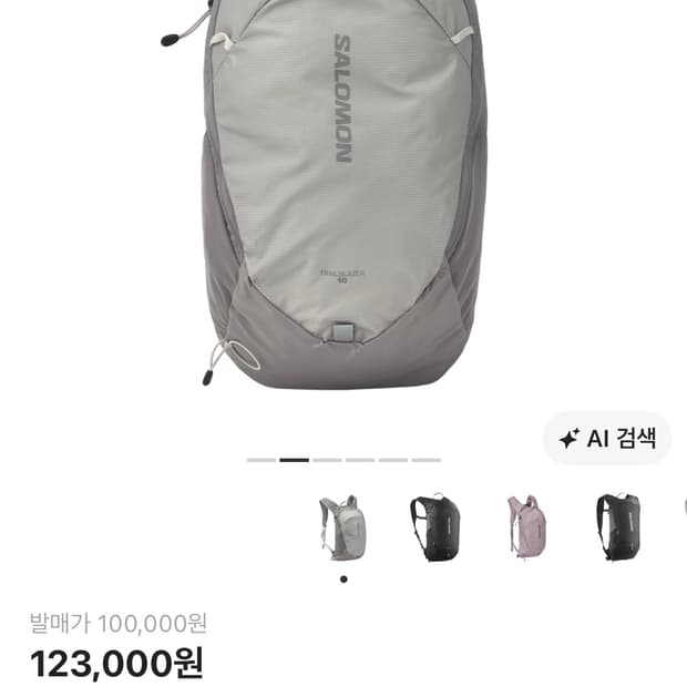 살로몬 트레일블레이저 10 그레이
