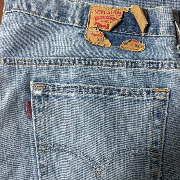 리바이스569데님