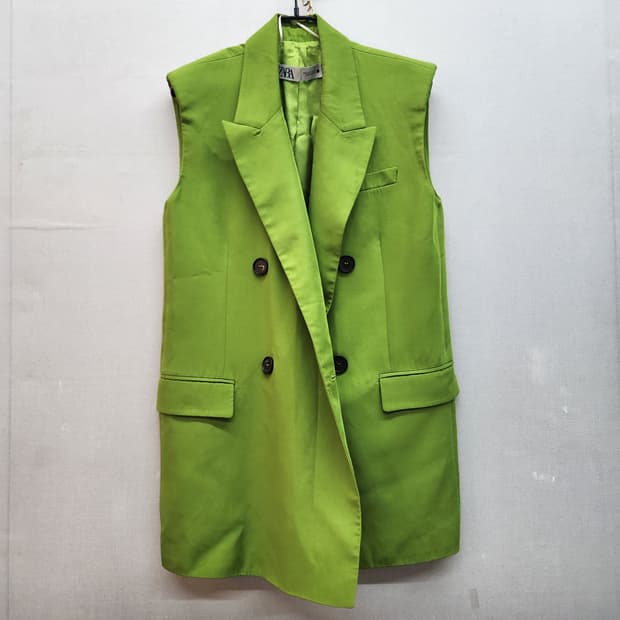 자라 ZARA 베스트 자켓 (비스코스 혼방) S
