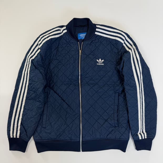아디다스 퀼팅 점퍼