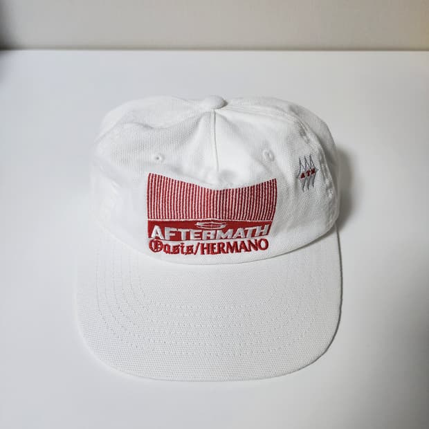 애프터매스 AFTERMATH 시가 5 패널 볼캡 오프 화이트