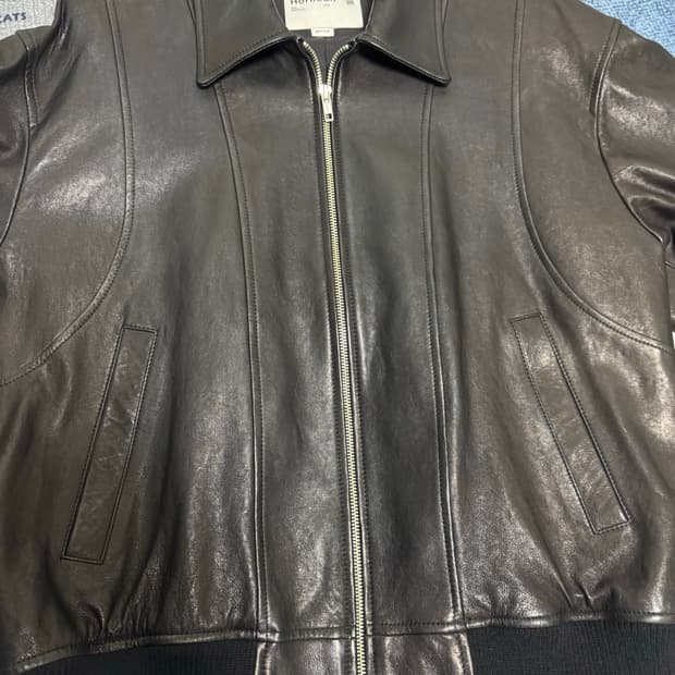 홀리선 24FW 레더 자켓 M사이즈