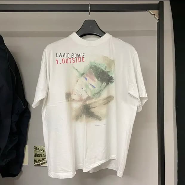 데이비드 보위 90s 밴드티