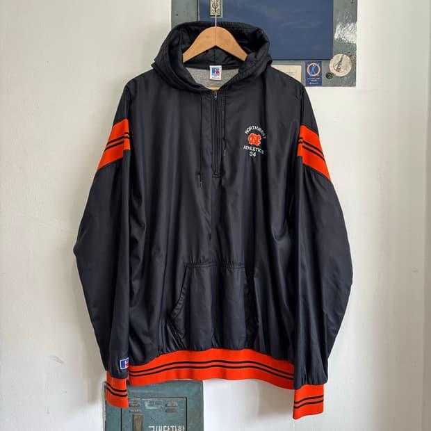 80s Russell Athletic Half Zip Pullover