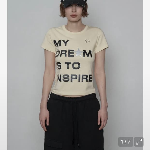 셋업이엑스이 DREAM PIERCING TOP / YELLOW