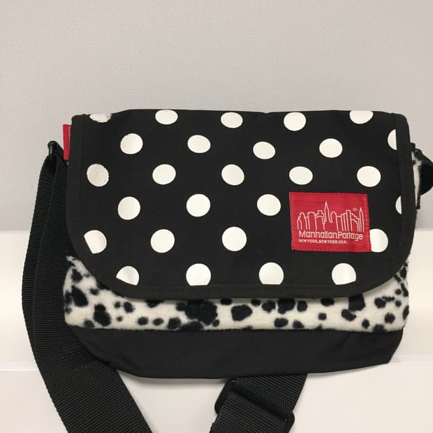 FRAPBOIS x Manhattan Portage 달마시안 크로스백 