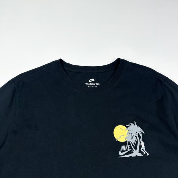 나이키 퓨추라 러닝 블랙 반팔티 (XXL)