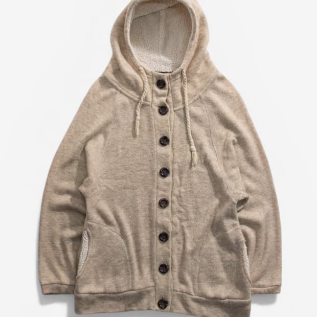 H-2738 Clef de sol 니트 후드