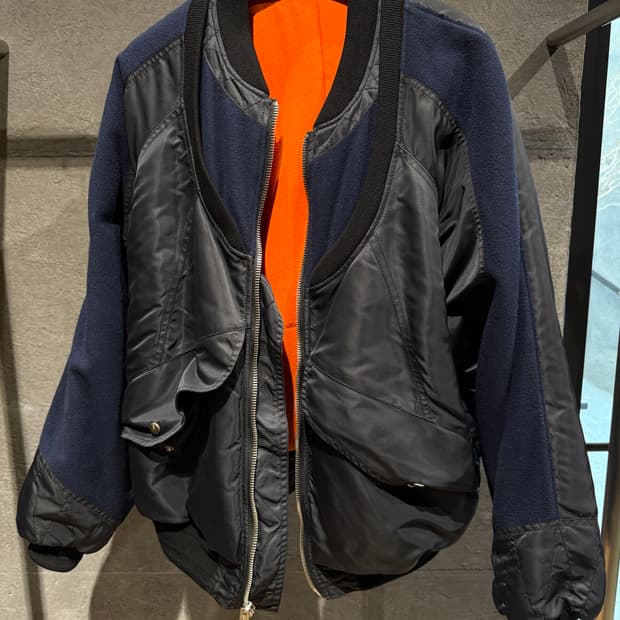 [46] 솔로이스트 이중봄버 네이비 og