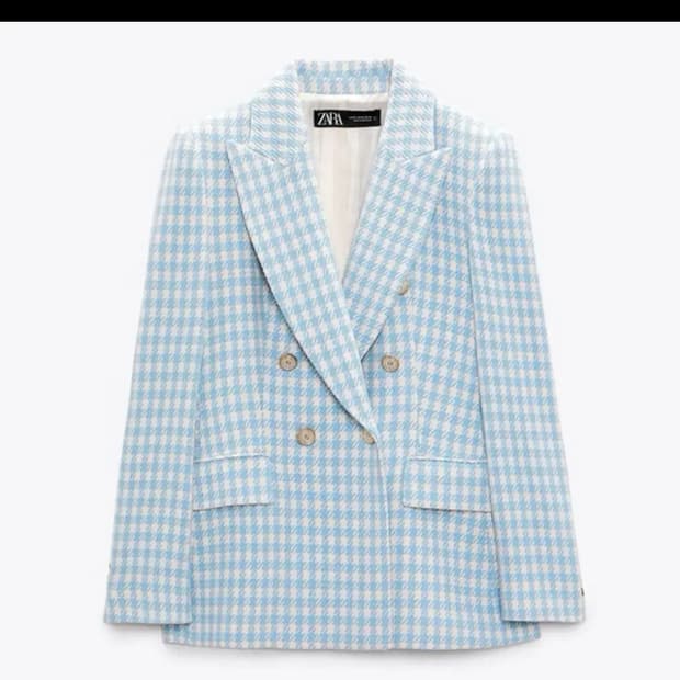 자라 트위드 정장 수트 셋업 세트