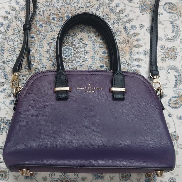 폴스부띠끄 퍼플 크로스백