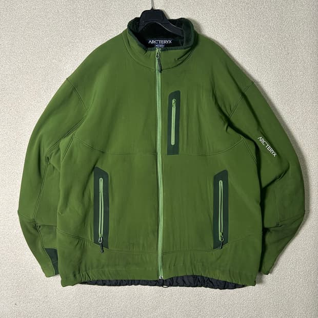 (XL) 00s 아크테릭스 폴라텍 힐러스 소프트쉘 자켓