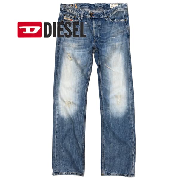 DIESEL archive fade damage jean