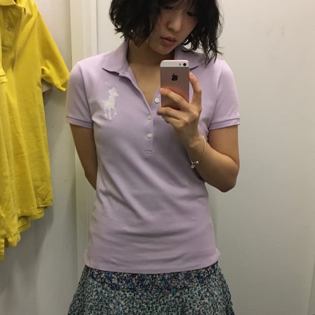 폴로 랄프로렌 빅포니 카라티 연보라