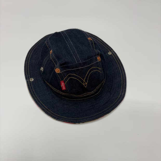 Levis 리바이스 데님 레드탭 버킷햇 사파리햇 모자