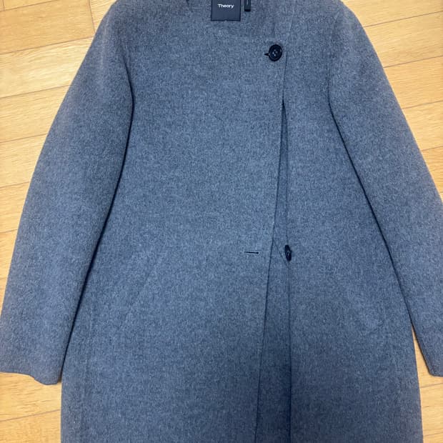 띠어리 니마 코트 그레이  s 