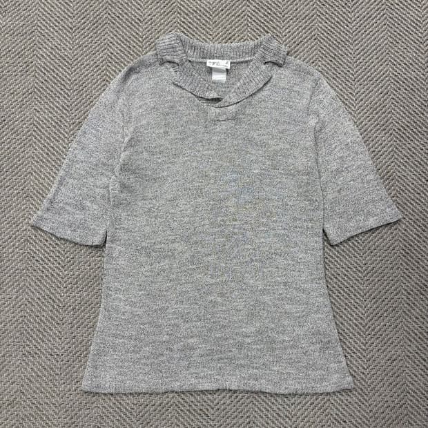 아네스베 하프 카라 니트 v2214