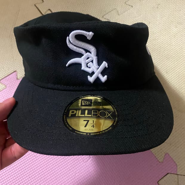 뉴에라 MLB 시카고 화이트 삭스 필박스 714(57.7cm)