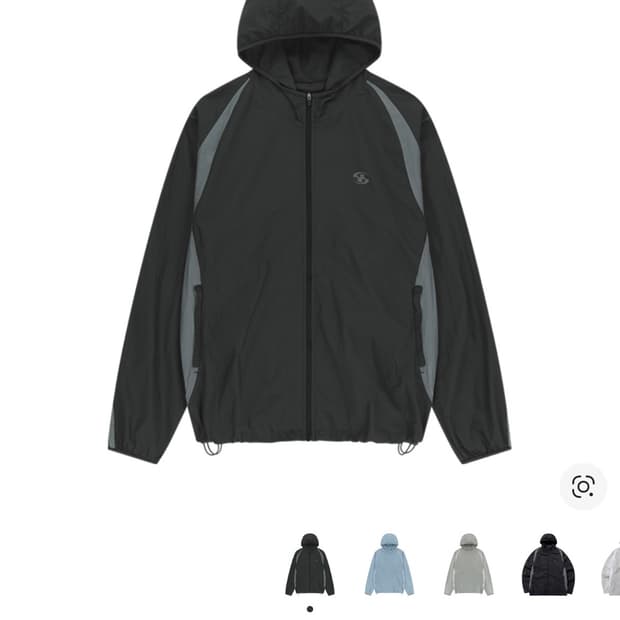 산산기어 바람막이 블랙 사이즈 1